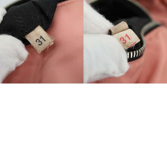 PRADA Shoulder Bag Nylon Pink - Picture 13 of 13